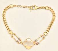 14kt Solid Yellow Gold Bracelet