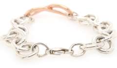 Tiffany & Co. Chunky Infinity Bracelet in Rubedo and Sterling