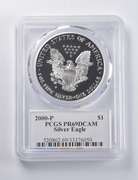 PR69 DCAM 2000-P American Silver Eagle Signed Moy PCGS