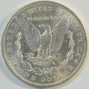 Great Choice BU 1887-O Morgan Silver Dollar. Scarce