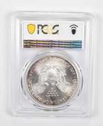 MS67 1999 American Silver Eagle - Graded PCGS