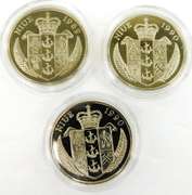 Set of 3 Generals 5 Dollar Niue Coins
