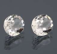Superb 9.29ct high fire 10x12mm diamond white Topaz