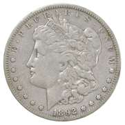 1892-O Morgan Silver Dollar