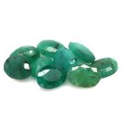 Heavy 6.69ct 9 piece Zambian Emerald set