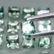 Dazzling 2.31ct set of UNHEATED Songian Sapphires
