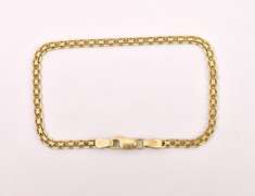 Wonderful Weave Chain Bracelet in 14K Yellow Gold