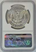 Blazing-white Gem BU 1904-O Morgan Silver Dollar. NGC MS65