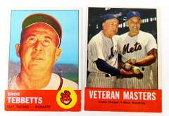 2 Topps Manager Baseball Card