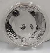 2018 10 Yuan China 30 Grams Silver Panda in Mint Plastic