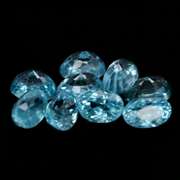 Excellent 9.25ct Swiss blue Zircon set