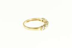 14K Yellow Gold 0.40 Ctw Diamond Classic Wedding Band Ring