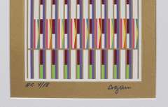 Original rare limited edition Agam. Hand signed by the artist