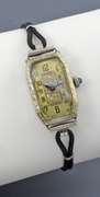 Delightful Optima Women's White Gold Filled Watch