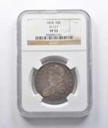 VF35 1818 Capped Bust Half Dollar O-111 NGC
