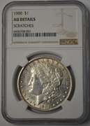 1900 Morgan Silver Dollar NGC AU Details Scratches
