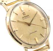 Vintage Omega Seamaster Automatic, 34mm, 14K Yellow Gold Plated