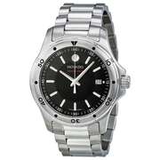 Movado Black Dial Date Window Swiss, New In Box,