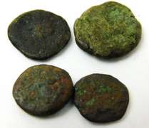 4 Roman Empire Crusader Coins