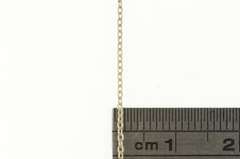 Sterling Silver 0.8mm Cable Chain Classic Oval Link Necklace