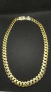 STUNNING 14K YELLOW GOLD MONACO CHAIN 21'" AND 45 GRAMS