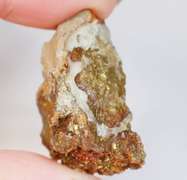 Sparkle factory! 140ct natural Pyrite in matrix