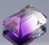 Beautiful 26.12ct top color created Ametrine