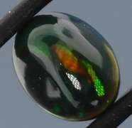 Awesome 1.77ct double sided Black Opal