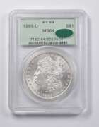 MS64 1885-O Morgan Silver Dollar CAC PCGS
