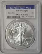 2013-(W) American Silver Eagle PCGS MS70