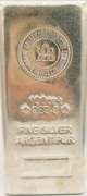 100 oz Fine Silver Bar- 999.9 ARGENT PUR