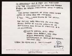 Very Collectable limited edition Keith Haring