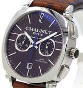 Chaumet Dandy Chronograph, 40mm, Brown Dial W/ Box