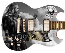 Zakk Wylde Autographed Custom Graphics Photo Guitar ACOA