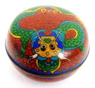 Early Chinese Cloisonne Enameled Box