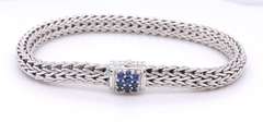John Hardy Sapphire Classic Chain Bracelet