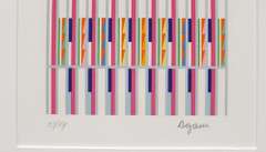 Original rare limited edition Agam. Hand signed by the artist