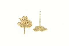 10K Yellow Gold Walt Disney Productions Minnie Mouse Stud Earrings