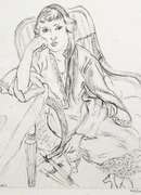 Rare H. Matisse original offset lithograph, 1920