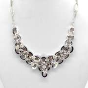 Stunning Huge 120 Ct Lab Morganite Necklace