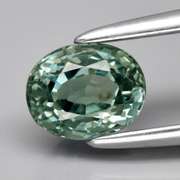 Beautiful .63ct VS blue green Sapphire from Tanzania