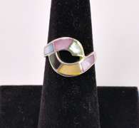 Multi-gem Sterling Silver Ring