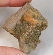 Cascading crystals! 140ct natural Pyrite in matrix