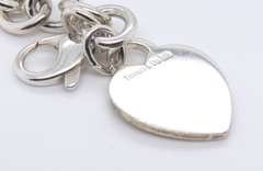 Tiffany & Co Heart Charm Bracelet