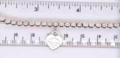 Tiffany & Co Bead Return to Tiffany Heart Shaped Charm Bracelet