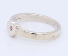 Tiffany & Co Pink Sapphire Heart Ring
