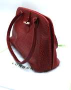 Longchamp Red Leather Purse