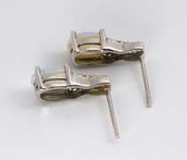 Sweet Opal Earrings in 14k WG