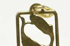 14K Yellow Gold Pisces Astrology Star Zodiac Sign Charm/Pendant
