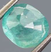 Deep blue green 1.19ct untreated Grandidierite